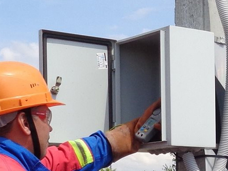 Caja de armario de Control de montaje en pared