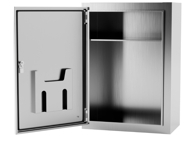 Caja de acero inoxidable - caja eléctrica de montaje en pared