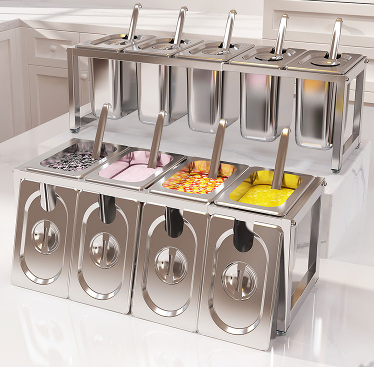 Caja de acero inoxidable para cocina