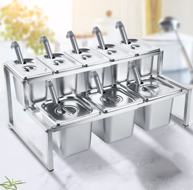 Caja de acero inoxidable para cocina