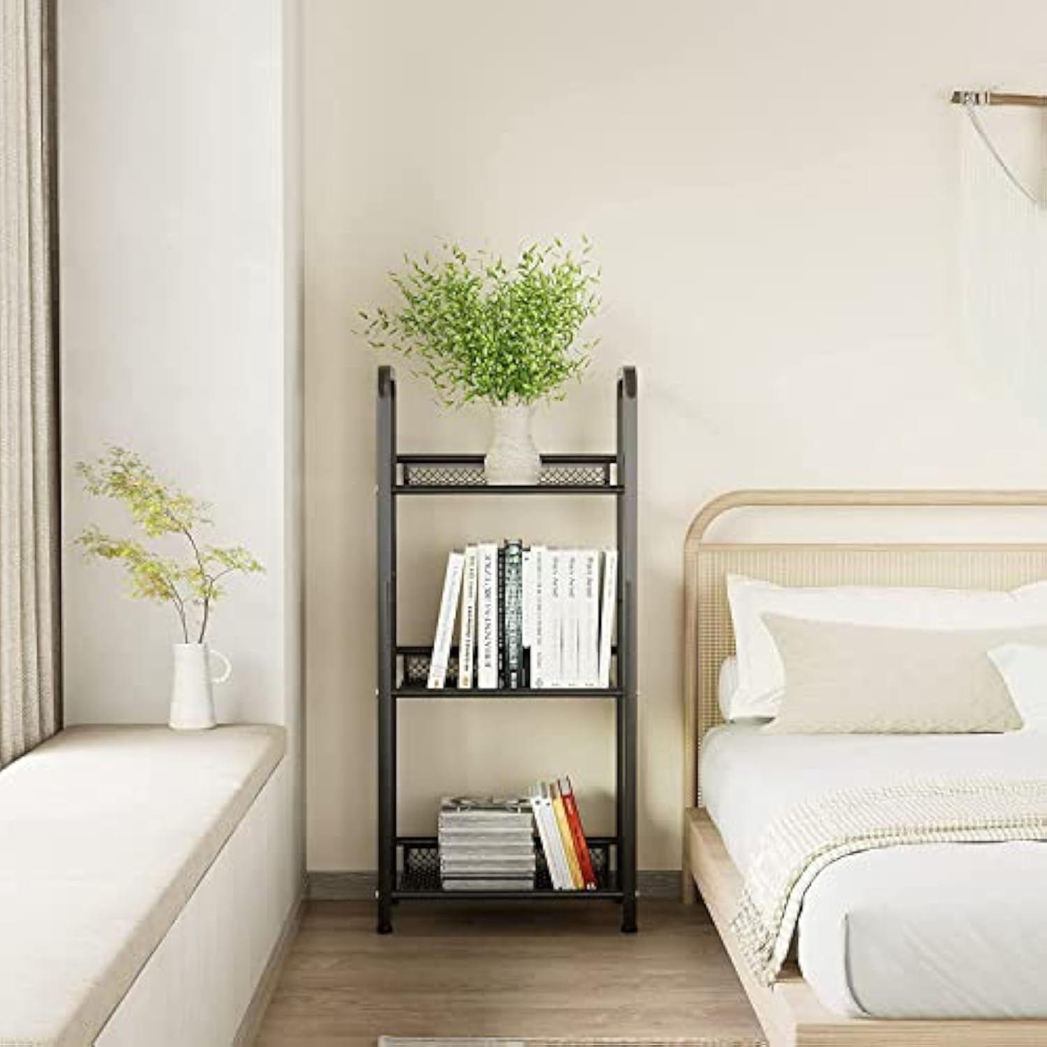 Estantería de Metal de almacenamiento independiente Rack para sala de estar