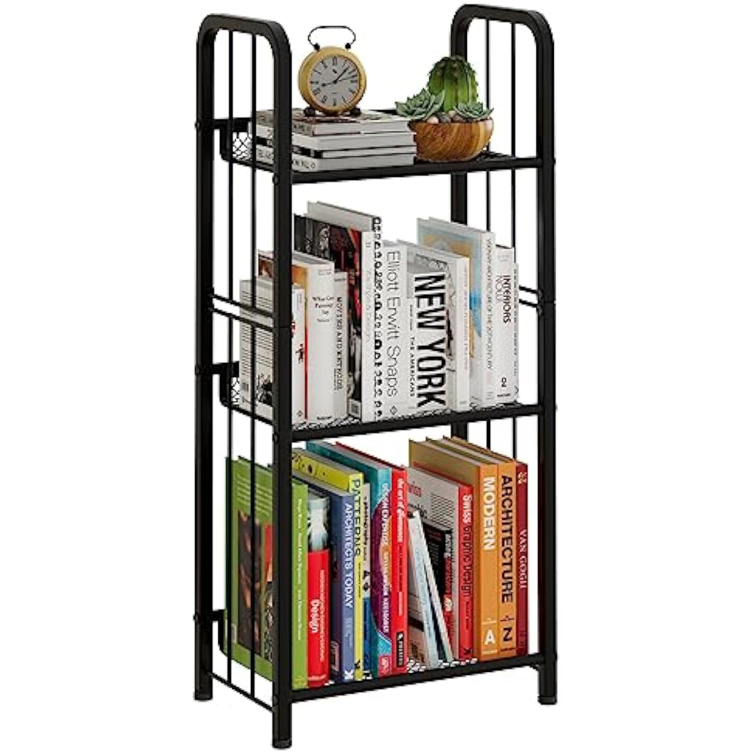 Estantería de Metal de almacenamiento independiente Rack para sala de estar