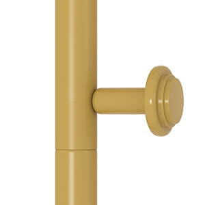 Estante de almacenamiento de varias capas de Metal de oro